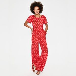 Brand New Boden Camille Ponte Jumpsuit- Size 8